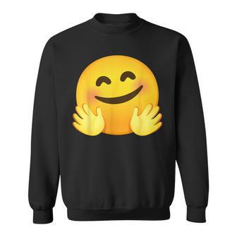 Emoticon Faccia Con Abbracciare Mani Felpa - Novitaregali