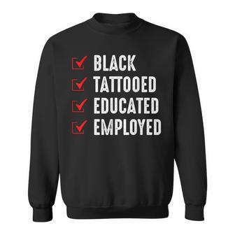 Empleados Educados Tatooed Historia Negra Camisa de entrenamiento - Regaloses