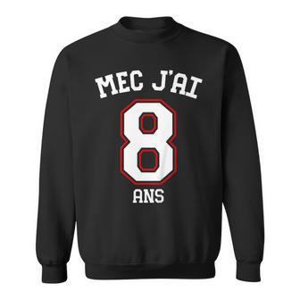 Enfant 8E Anniversaire 8E Cadeau D'anniversaire Mec J'ai 8 Ans Sweater e - Cadeauxyz