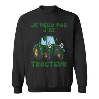 Enfant Ferme Tracteur Garçon Je Peux Pas J'ai Tracteur Mini-Fermier Sweater e - Cadeauxyz