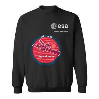 Esa欧州宇宙機関ミッションベピコロンボパッチ スウェットシャツ - Kawaiitshirt