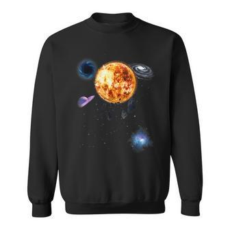 Espacioistemaolar Universo Astronauta Galaxia Planeta Camisa de entrenamiento - Regaloses