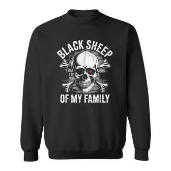 Esqueleto Negro Oveja De Mi Familia Divertido Gen X Camisa de entrenamiento - Regaloses