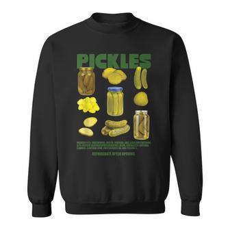 Essiggurken Pickles Meme Trendy Gewürzgurken Sweatshirt - Seseable
