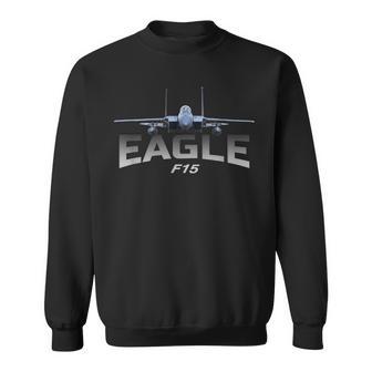 F15イーグルジェットファイター スウェットシャツ - Kawaiitshirt