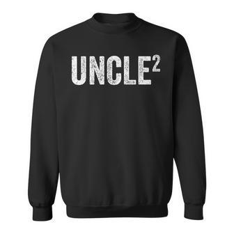 Fathers Day Uncle Of Two Nephews Uncle 2 Sweatshirt - Thegiftio UK