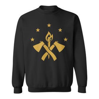 Fba マルーンフラッグ ファンデーション ブラック アメリカン スウェットシャツ - Kawaiitshirt