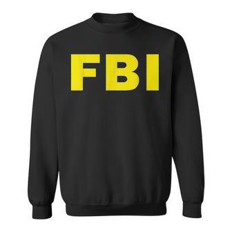 Fbi ハロウィン おもしろコスチューム スウェットシャツ - Kawaiitshirt