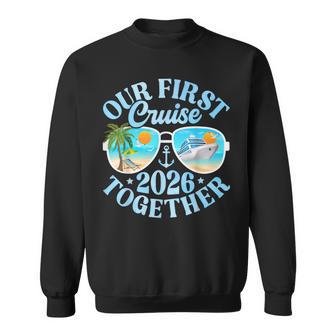 Our First Cruise 2026 Together Cute Matching Couples Cruise Sweatshirt | Seseable UK