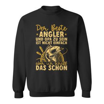 Fischer Beste Angler Und Opa Angel Sweatshirt - Seseable