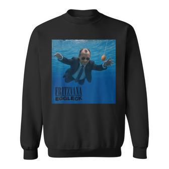 Fritze Merz Retro Meme Cover Eggleck Politik Kanzleratire Sweatshirt - Seseable