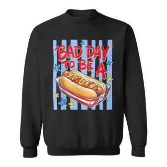 Bad Day To Be A Hotdog 4Th Of July Summer Bbq America Sweatshirt - Monsterry UK