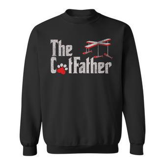 Cat Dad Parody Cat Father Feline Lover Sweatshirt - Thegiftio UK