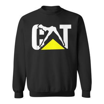 Cat Parody With Silhouette Sweatshirt - Thegiftio UK