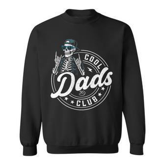 Cool Dads Club Skeleton Dad Father's Day Sweatshirt - Monsterry