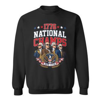 Founding Fathers America History Patriotic Humor Sweatshirt - Thegiftio UK