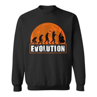 Human コントラバス・エボリューション コントラバス・エボリューション スウェットシャツ - Kawaiitshirt