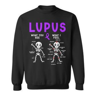 Lupus Awareness Lupus Warrior Lupus Fighter Sweatshirt - Thegiftio UK
