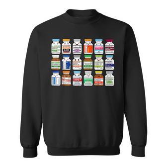 Medication Vial Pharmacist Pharmacy Technician Nursing Sweatshirt - Thegiftio UK