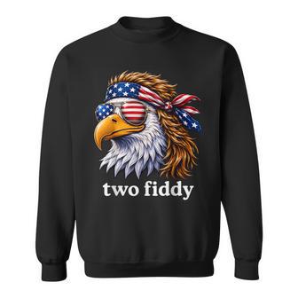 Patriotic Eagle Two Fiddy 4Th Of July Anniversary Us Sweatshirt - Thegiftio UK