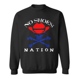 Sayings ShoesNo Shoes No Nation Sweatshirt - Thegiftio UK
