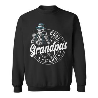 Skeleton Cool Grandpas Club Father's Day Sweatshirt - Thegiftio UK