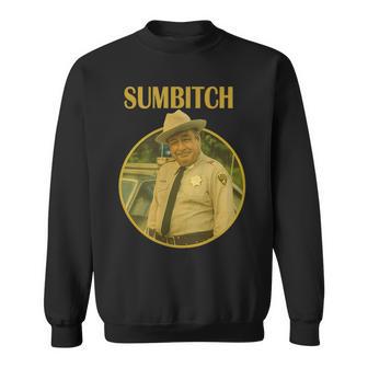 Sumbitch Sheriff Retro Humor Sweatshirt - Thegiftio UK