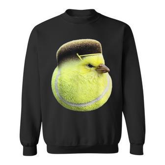 Tennis Ball Bird Bossie Fade Haircut Meme Sweatshirt - Thegiftio UK