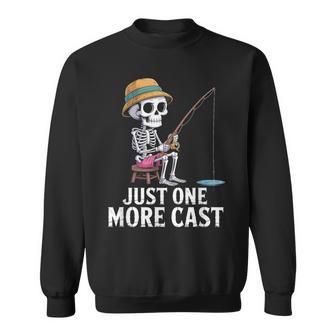 keleton Fishing Just More キャスト引用 スウェットシャツ - Kawaiitshirt