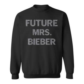 Future Mrs Bieber Bride-To-Be Sweatshirt | Seseable UK