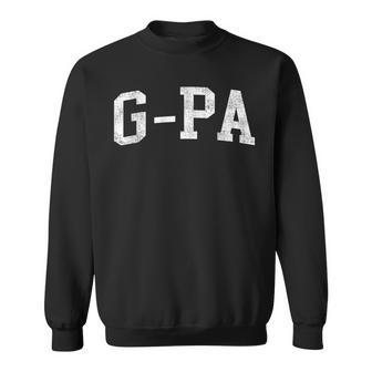 G-Pa Family Matching Vintage Father's Day G-Pa Classic Bold Font G-Pa Birthday Sweatshirt | Seseable UK