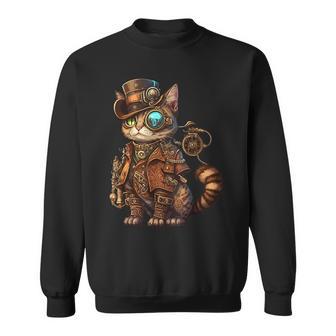 Gato Punk Gatitoteampunk Gatitoteampunk Camisa de entrenamiento - Regaloses