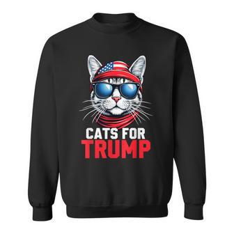 Gatos Divertidos De Trump 2024 Para Trump Camisa de entrenamiento - Regaloses
