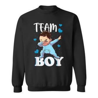 Gender Reveal Party Team Für Jungen Babyparty Passende Familie Sweatshirt - Seseable