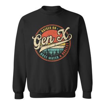 Generation X Gen X Vintage Retro Hose Water Neglect Sweatshirt - Thegiftio UK