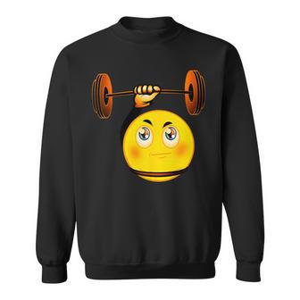 Gimnasio Emoticon Cara De Dibujos Animados Culturista Divertido Lev Camisa de entrenamiento - Regaloses