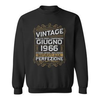 Giugno 1966Intage Maglia 60 Compleanno Anni Uomo Donna Felpa - Novitaregali