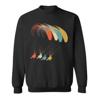 Gleitschirmfliegen Ist Meine Therapie Paragliderintage Paragliders Sweatshirt - Seseable