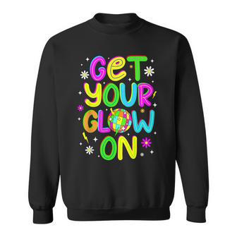 Get Your On In My Glowing Era Group Team Party Squad Sweatshirt | Mazezy
