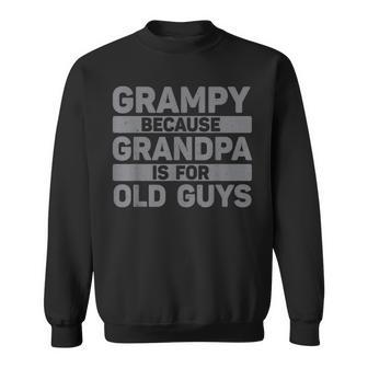 Grampy For Grandpa From Grandkids Father's Day Grampy Sweatshirt - Thegiftio UK