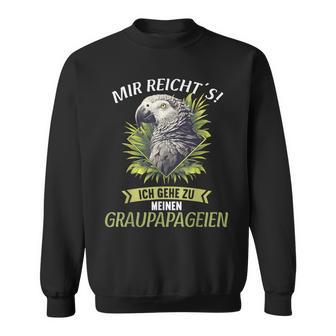 Graupapageien Graupapagei Sweatshirt - Seseable