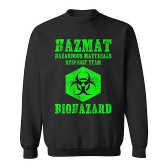 Green Biohazard 危険物 コスチューム キッズ メンズ スウェットシャツ - Kawaiitshirt