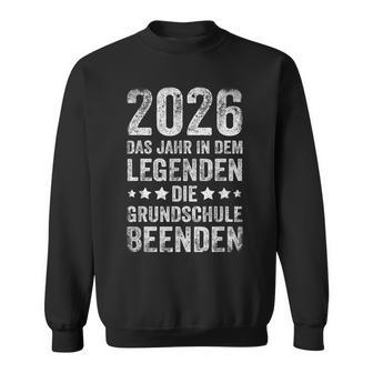Grundschule 2026 Abgänger Geschafft Grundschule Sweatshirt - Seseable