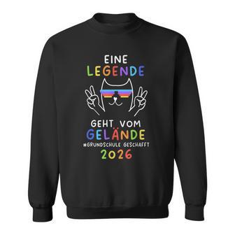 Grundschule 2026 Eine Legende Gehtom Gelände Sweatshirt - Seseable