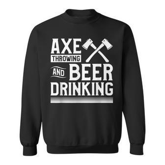 Hache À Lancer Et À Bière Sweater e - Cadeauxyz