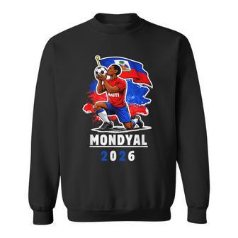 Haiti Soccer 2026 Haitian World Football Fan Ayiti Lover Sweatshirt - Thegiftio UK