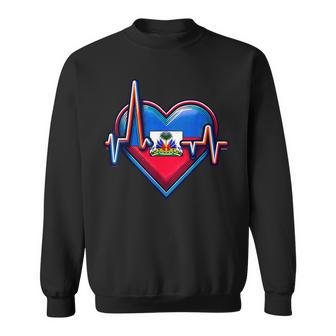 Haitian Flag Day Love Haiti Haitian Roots Haiti Flag Haitian Sweatshirt - Thegiftio UK