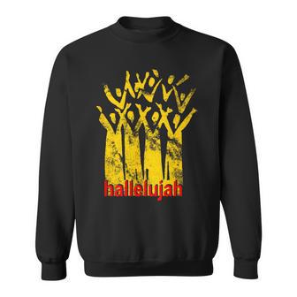 Hallelujah ゴスペル合唱団 歌手 スウェットシャツ - Kawaiitshirt