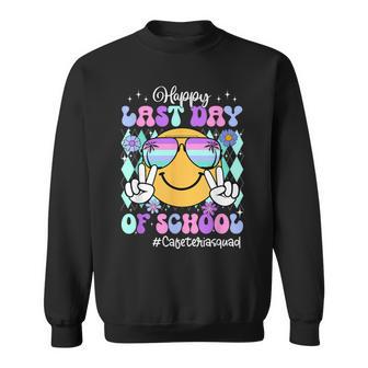 Happy Last Day Of School Cafeteria Squad Cafeteria Worker Sweatshirt - Thegiftio UK