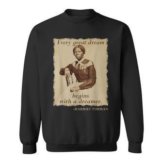 Harriet Tubman Slavery Junenth 1865 Black History Month Sweatshirt - Thegiftio UK